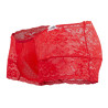 CandyMan Shorty en Dentelle Veno Rouge